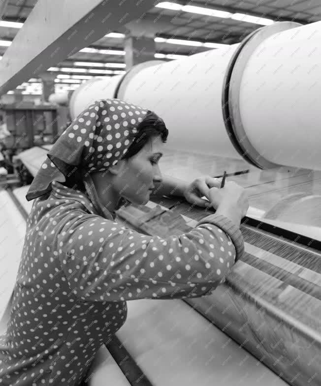 Feldolgozóipar - A Pamutnyomóipari Vállalat Kelenföldi Textilgyára