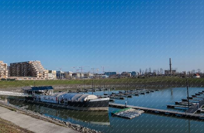 Városkép - Budapest - Marina part Lakópark