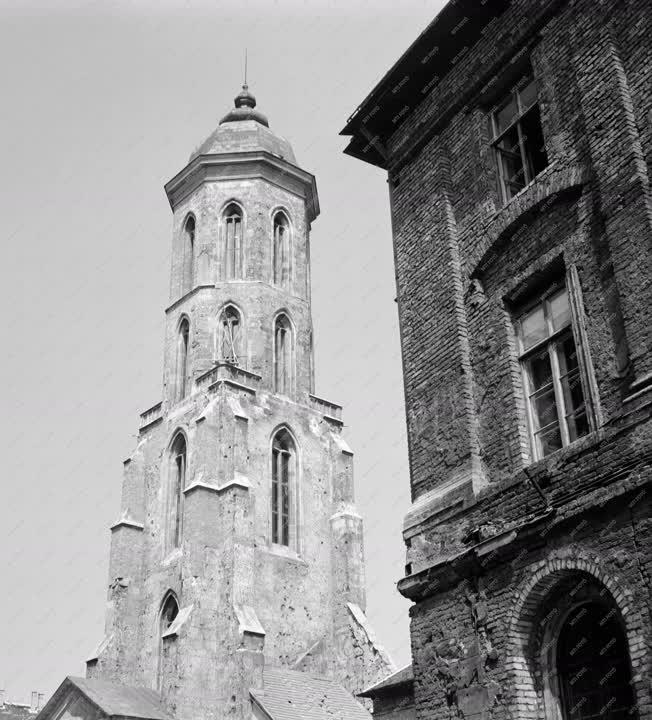 Városkép - Budapest - Mária Magdolna-templom tornya