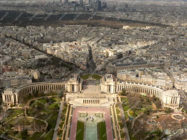 Franciaország - Párizsi városkép - A Palais Chaillot