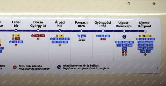 Közlekedés - Budapest - AZ M3-as metró északi szakasza felújítás előtt