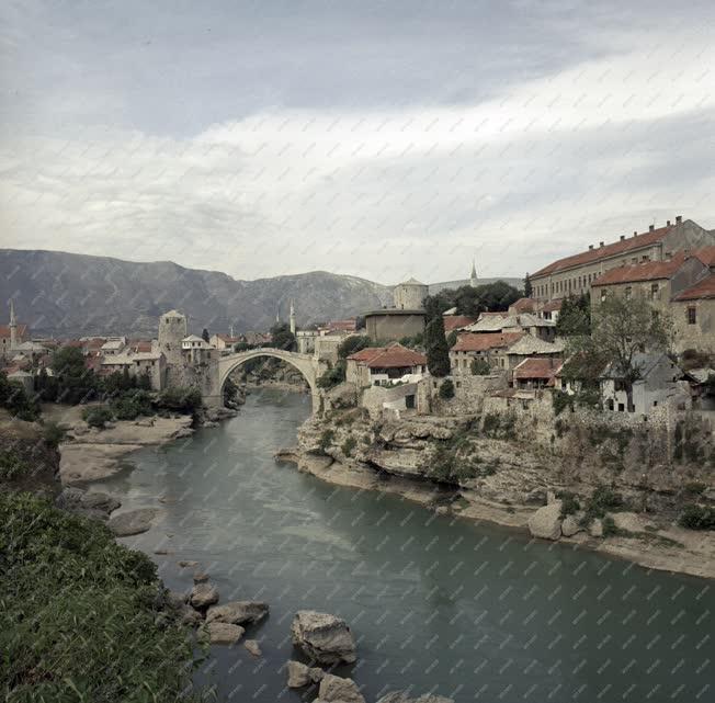 Városkép - Jugoszlávia - Mostar
