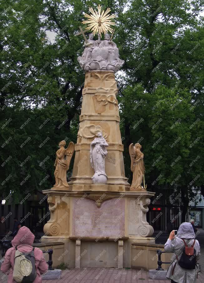 Köztéri szobor - Szabadka - Szentháromság szobor 