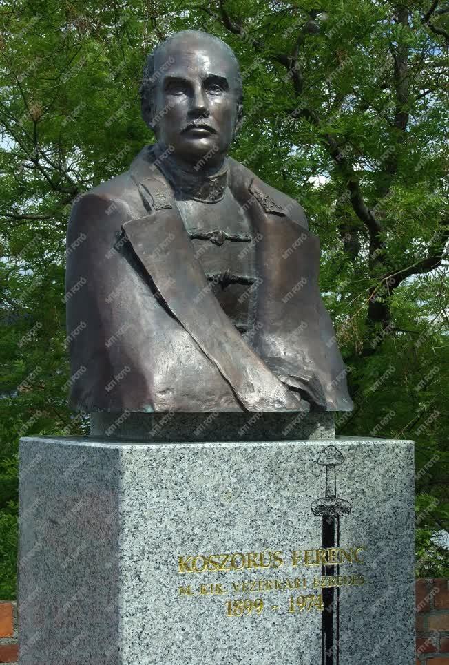 Köztéri szobor - Budapest - Koszorús Ferenc mellszobra