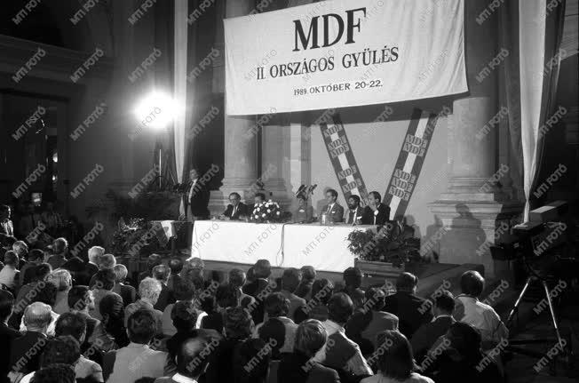Az MDF II. országos gyűlése