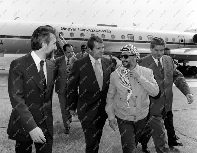  Diplomácia - Jasszer Arafat Magyarországon