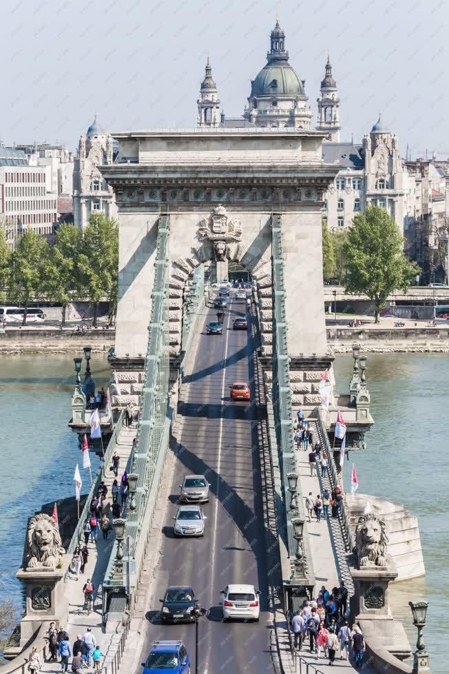 Városkép - Budapest - Széchenyi lánchíd