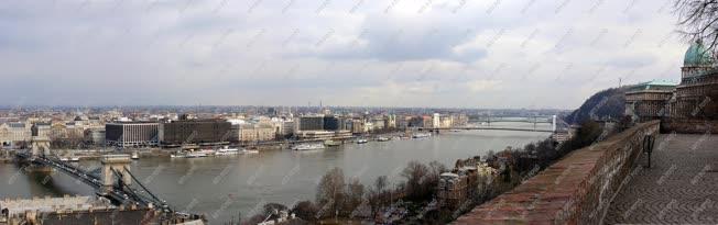 Budapesti városkép - Panoráma felvétel