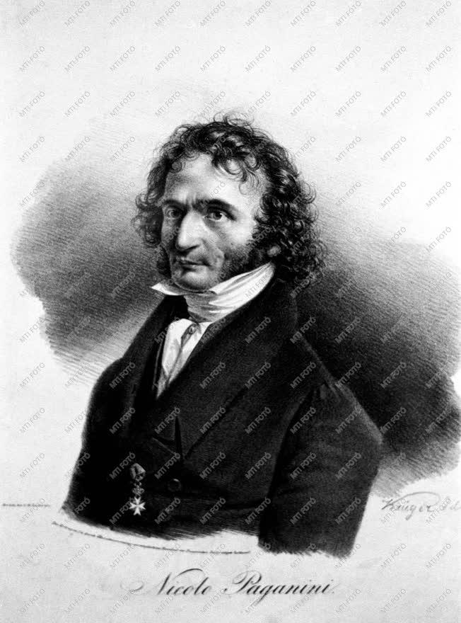 Niccolo Paganini  olasz hegedűművész