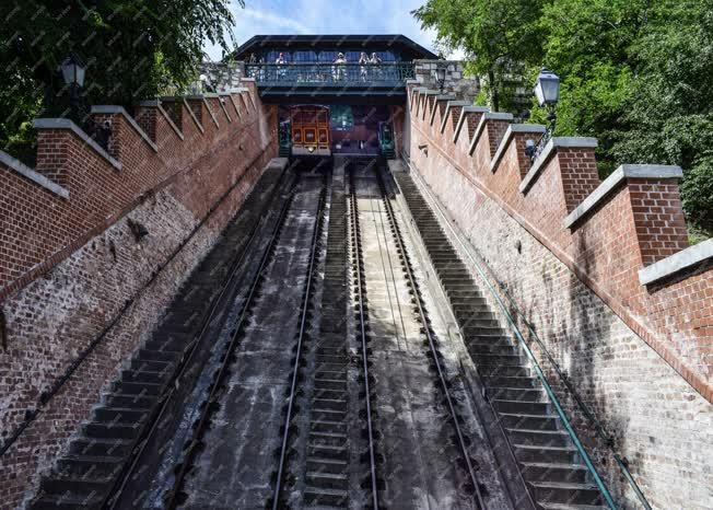 Városkép - Budapest - Budavári Sikló