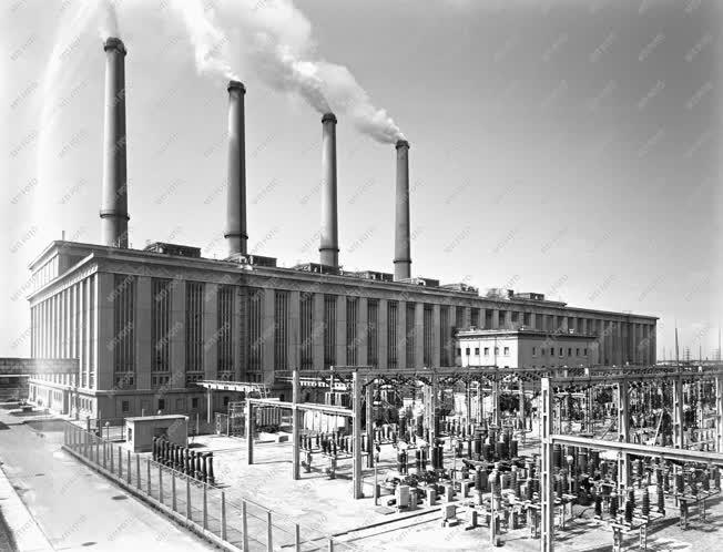 Ipar - Energia - A Tiszapalkonyai Hőerőmű