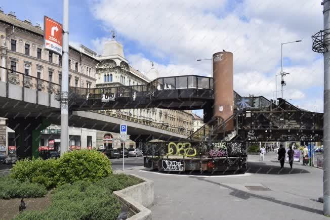 Városkép - Budapest - Nyugati tér