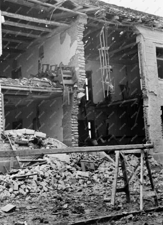 Történelem - II. világháború - Miskolc bombázása