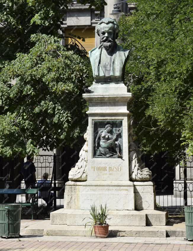 Városkép - Budapest - Dr. Fodor József szobra
