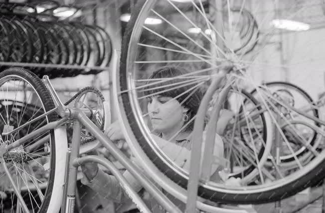 Ipar - Járműipar - Készülnek a kerékpárok a Csepel Művekben