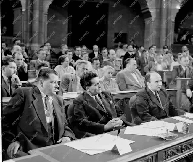 Belpolitika - Országgyűlés 1953-ban