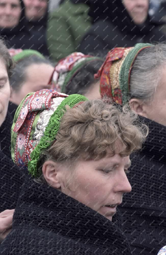 Gyász - Vankóné Dudás Juli temetése