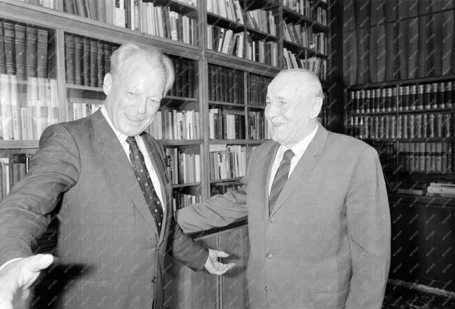 Külkapcsolat - Willy Brandt és Kádár János 