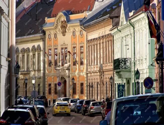 Városkép - Budapest - Az Úri utca a budai Várban