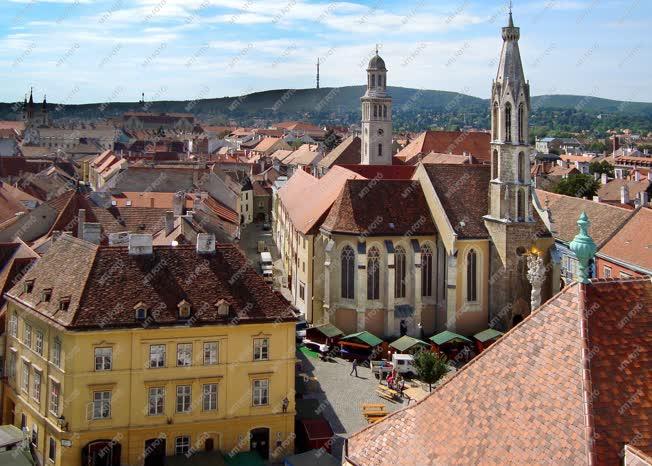 Sopron -  Kilátás a Tűztoronyból 