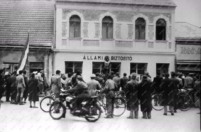 Belpolitika - 1956-os forradalom - Mosonmagyaróvár