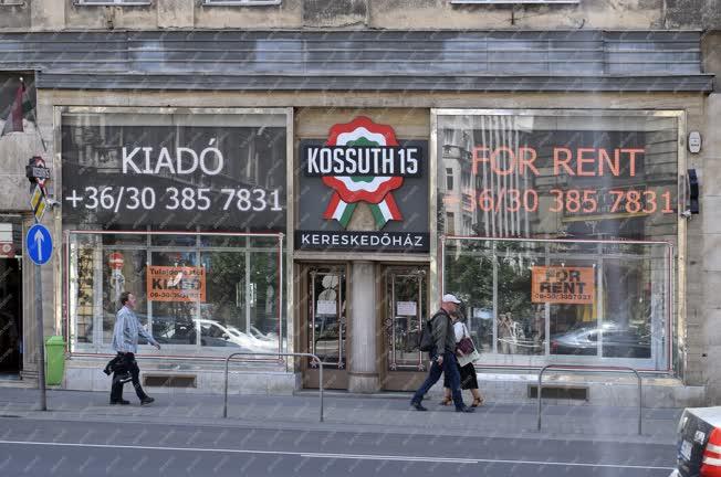 Városkép - Budapest - Kossuth 15 kereskedőház