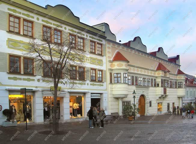 Ausztria - Burgenland - Eisenstadt - Régi épületek