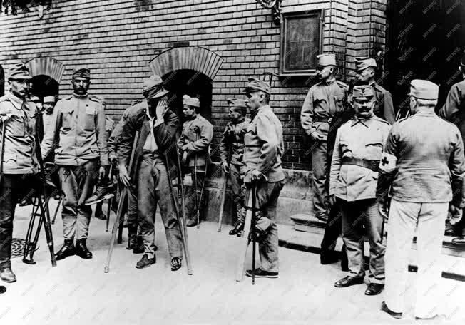 I. világháború - Rokkant katonák