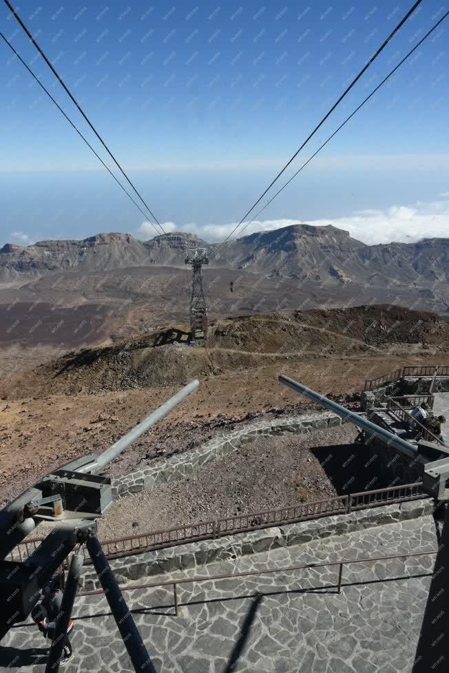 Természet - Tenerife - Kilátás a Teide-ről 