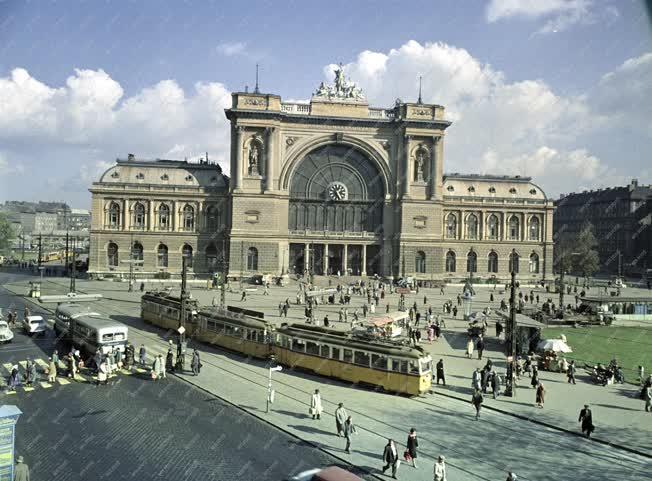 Városkép - Budapest - Baross tér - Keleti pályaudvar 