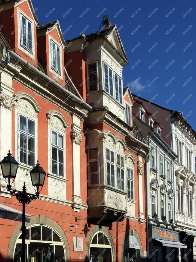 Városkép - Győr - Barokk lakóház a Kazinczy utcában