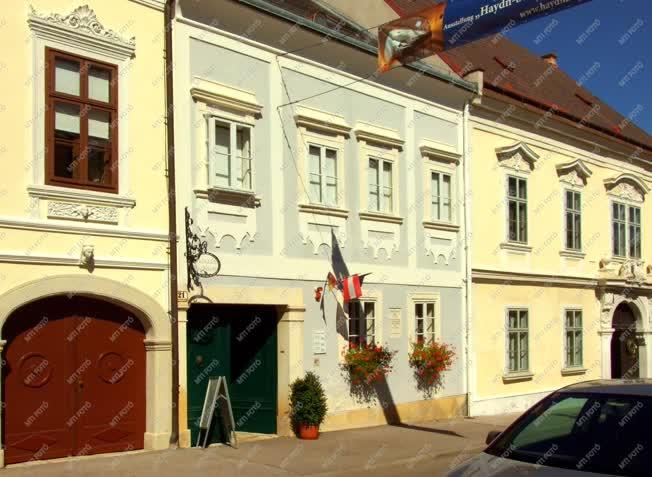 Táj, város - Ausztria - Kismarton - Haydn lakóháza