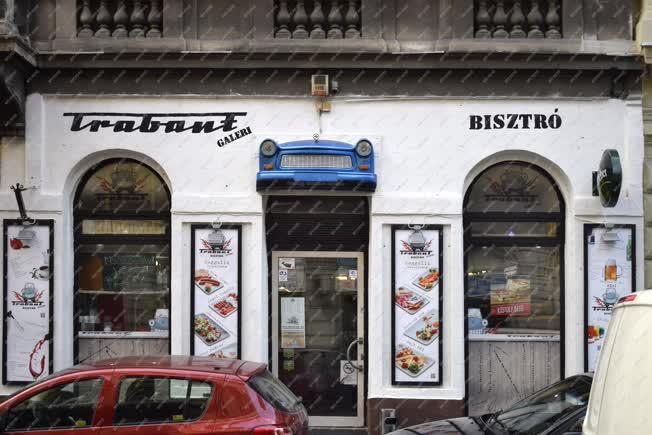 Városkép - Budapest - Trabant Bisztró