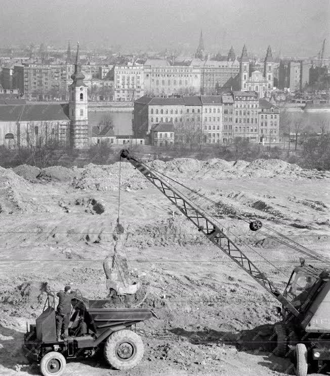 Városkép - Budapest - Építkezés - Gellérthegy - Naphegy 