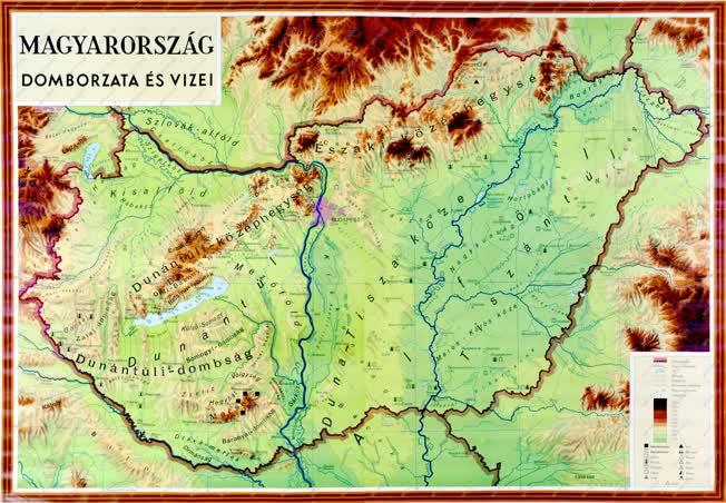 Kartográfia - Magyarország térképe