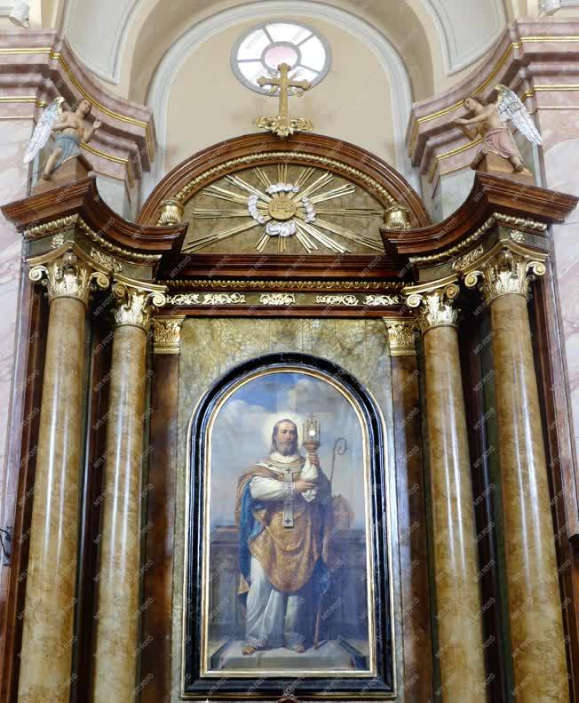 Egyházi műemlék - Csorna - A Premontrei Prépostság oltárképe
