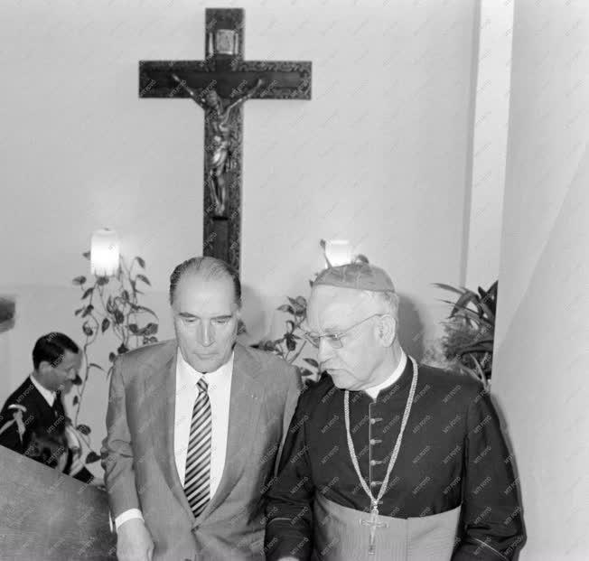 Külkapcsolat - Francois Mitterrand és Lékai László találkozója