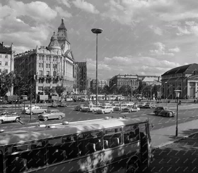 Városkép - Budapest - Engels téri parkoló