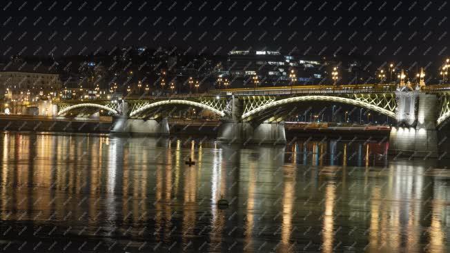 Esti városkép - Budapest - Margit híd 