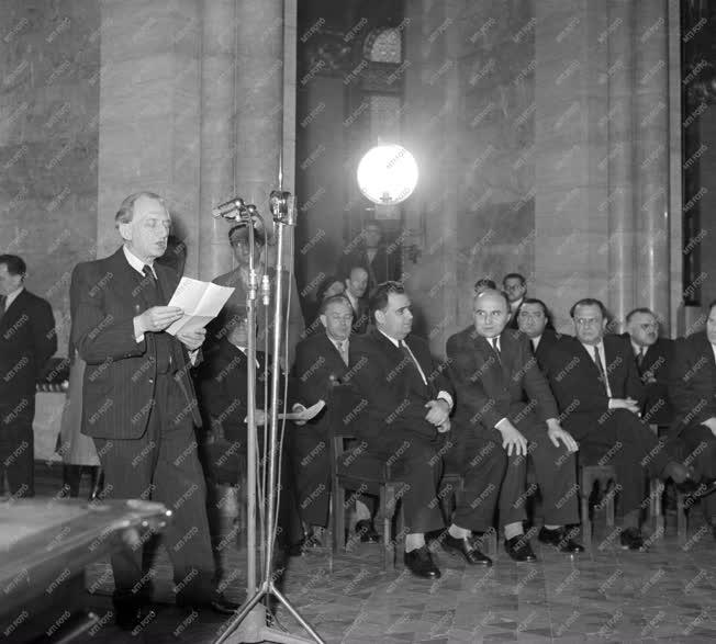 Kossuth-díjasok - Díjátadás 1955-ben