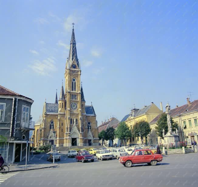 Városkép - A kőszegi Köztársaság tér 