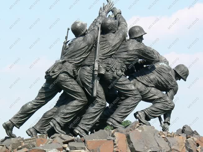Szobor - Emlékmű - Arlington - Iwo Jima-emlékmű