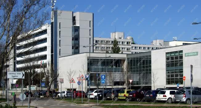 Városkép - Győr - A műszaki egyetem modern épületei
