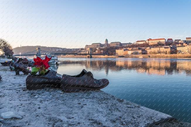 Városkép - Budapest - Holokauszt emlékmű