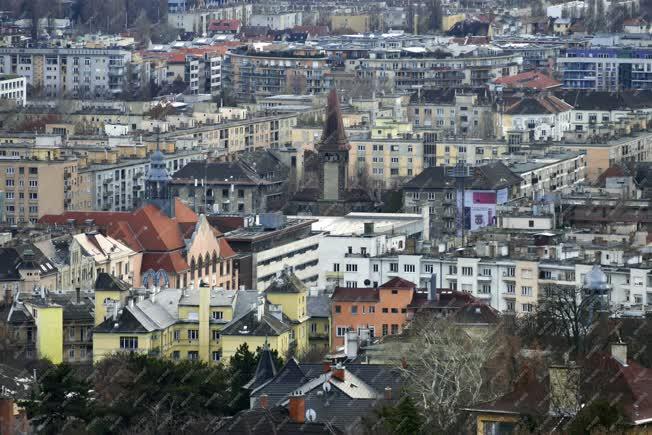 Városkép - Budapest - Épületek a főváros XI. kerületében