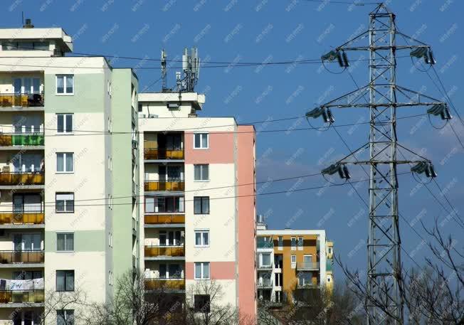 Energiaszolgáltatás - Budapest - Elektromos távvezeték