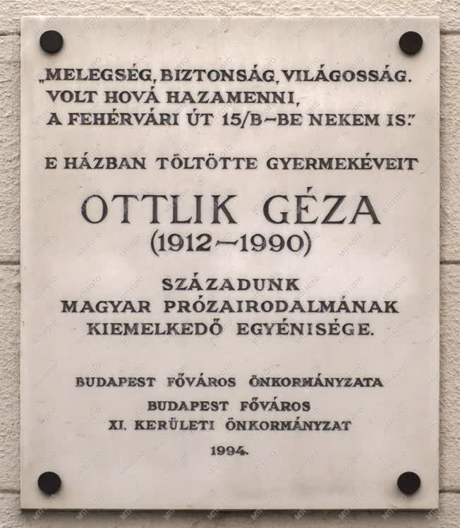 Városkép - Budapest - Ottlik Géza lakóháza