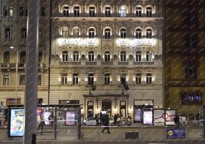 Városkép - Idegenforgalom - Hotel Nemzeti Budapest - MGallery épülete 