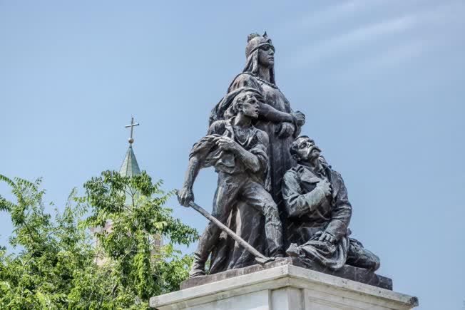 Köztéri szobor - Budapest  - A Magyar feltámadás szobra