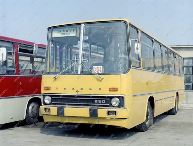 Közlekedés - Új típusú Ikarus buszok